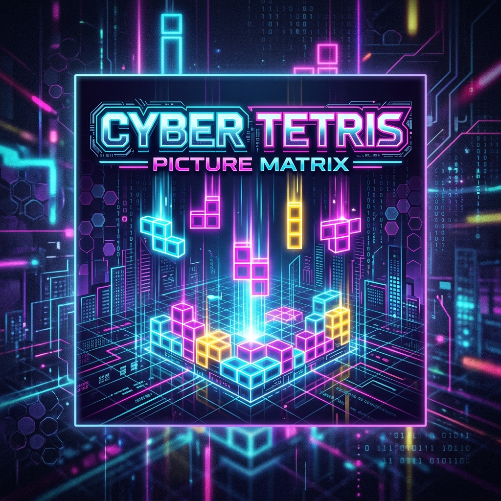 Cyber Tetris Logo