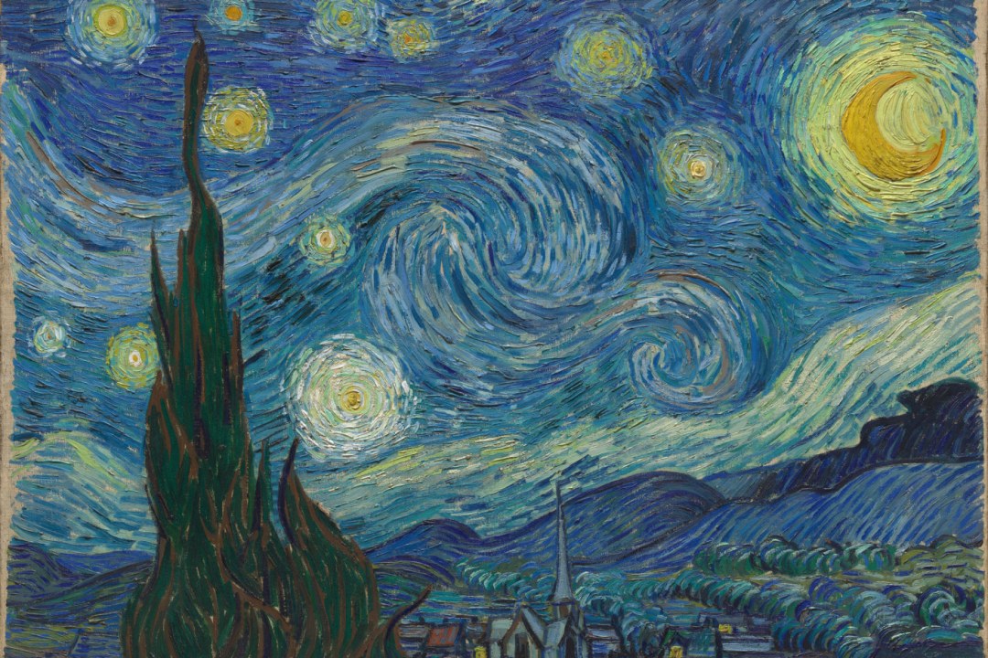 Starry Night Expressive Swirls