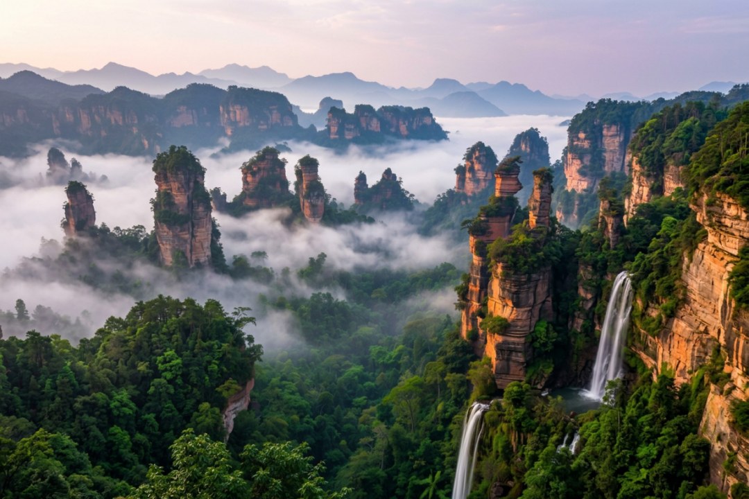 Zhangjiajie Avatar Hallelujah Mountains