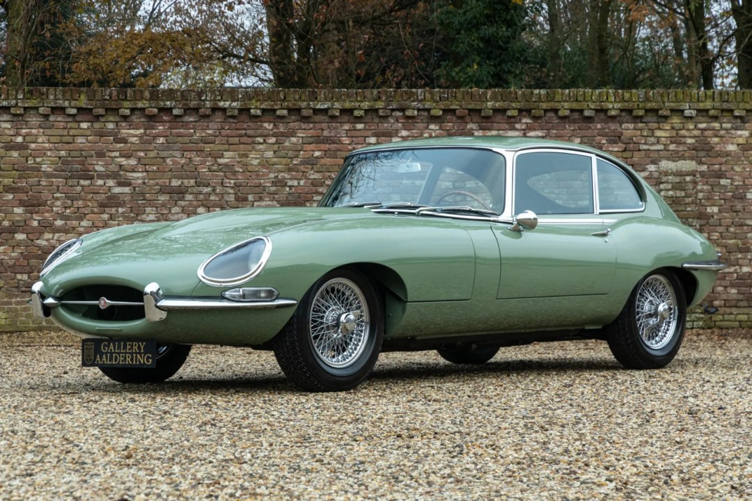 Vintage Jaguar E-Type Coupe