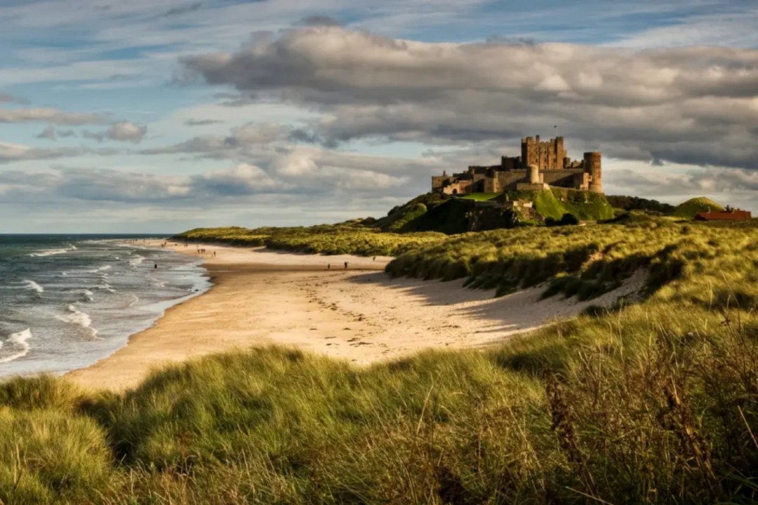 Bamburgh Castle Coast