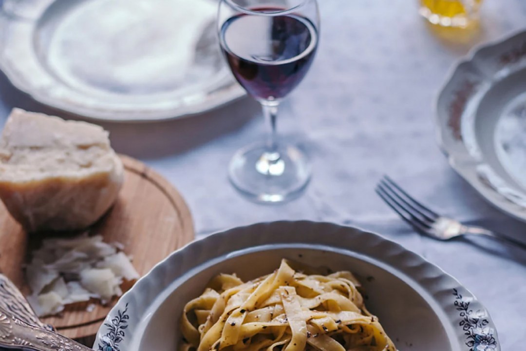 Handmade Italian Fettuccine Truffle