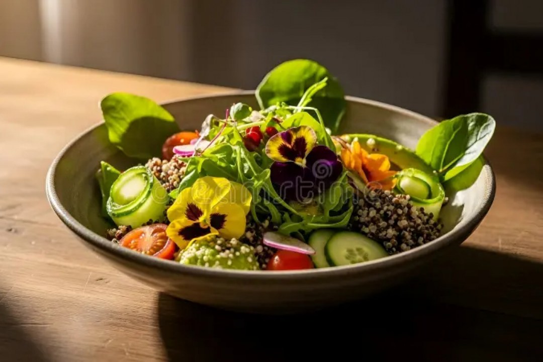 Vibrant Garden Salad Bowl