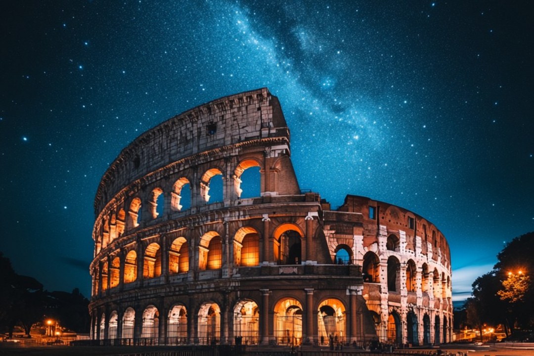 Rome Colosseum Arches
