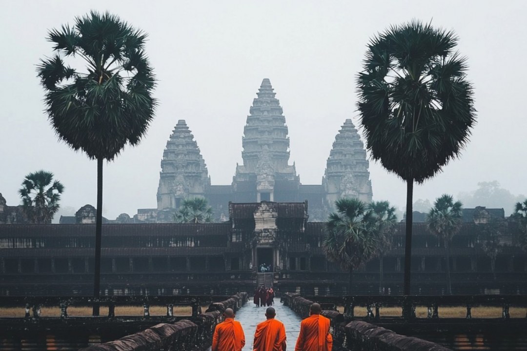 Angkor Wat Temple Towers