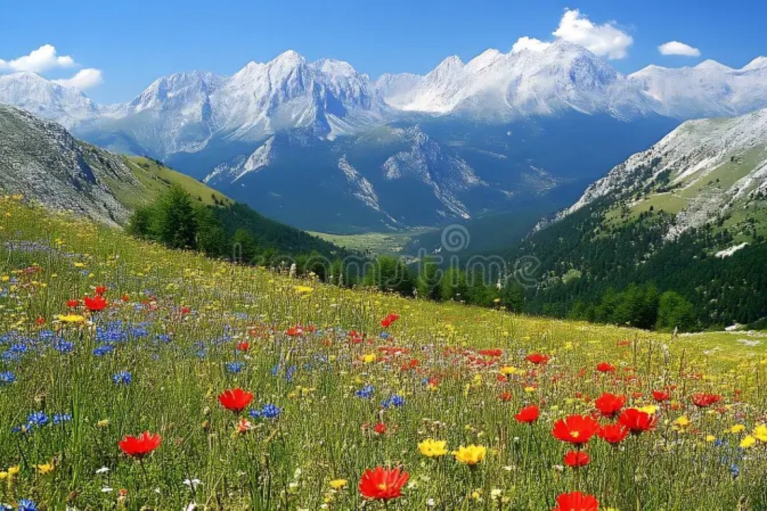 Alpine Meadow Bloom