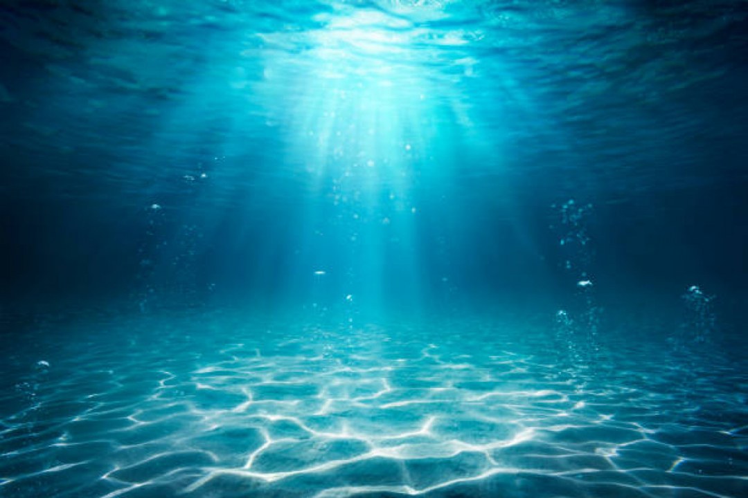 Deep Ocean Sunlight Rays