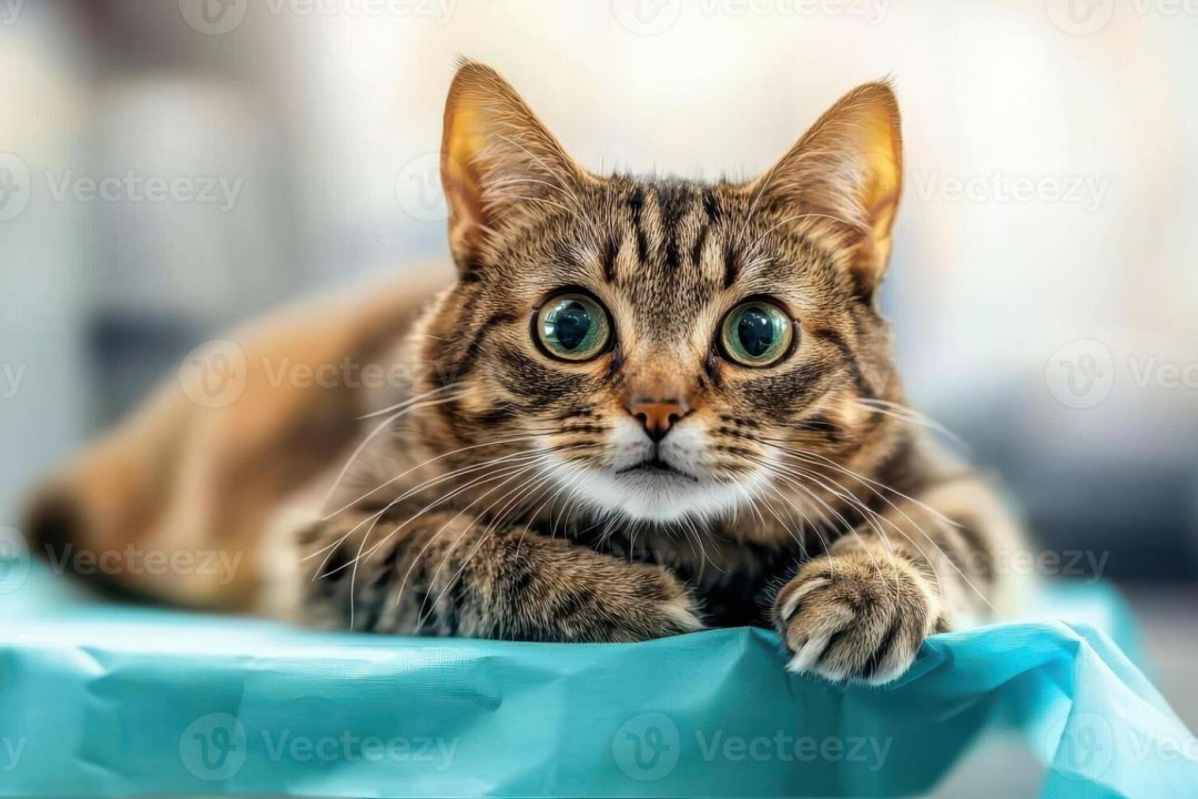 Curious Tabby Kitten Eyes