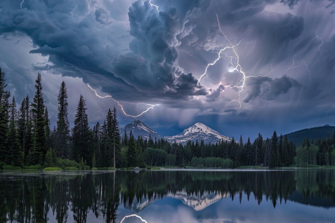Thunderstorm Lightning Arc
