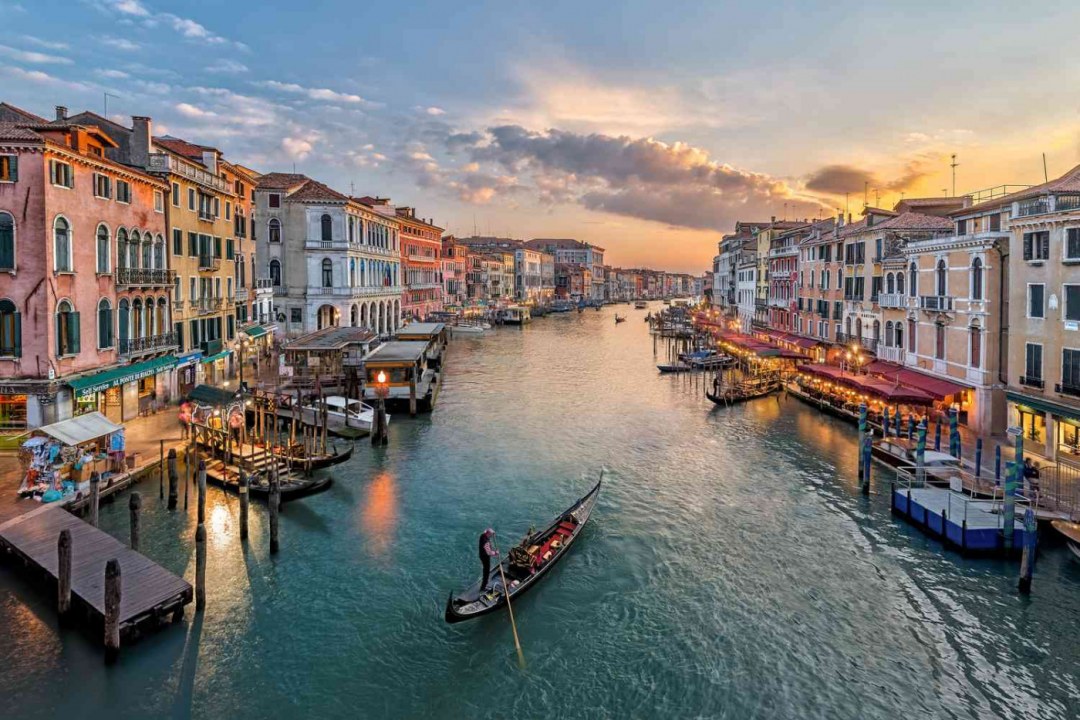 Venetian Gondolas Grand Canal