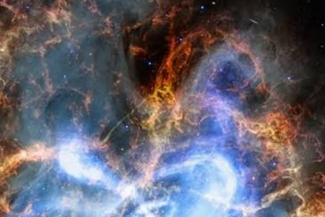 Crab Nebula Pulsar Storm