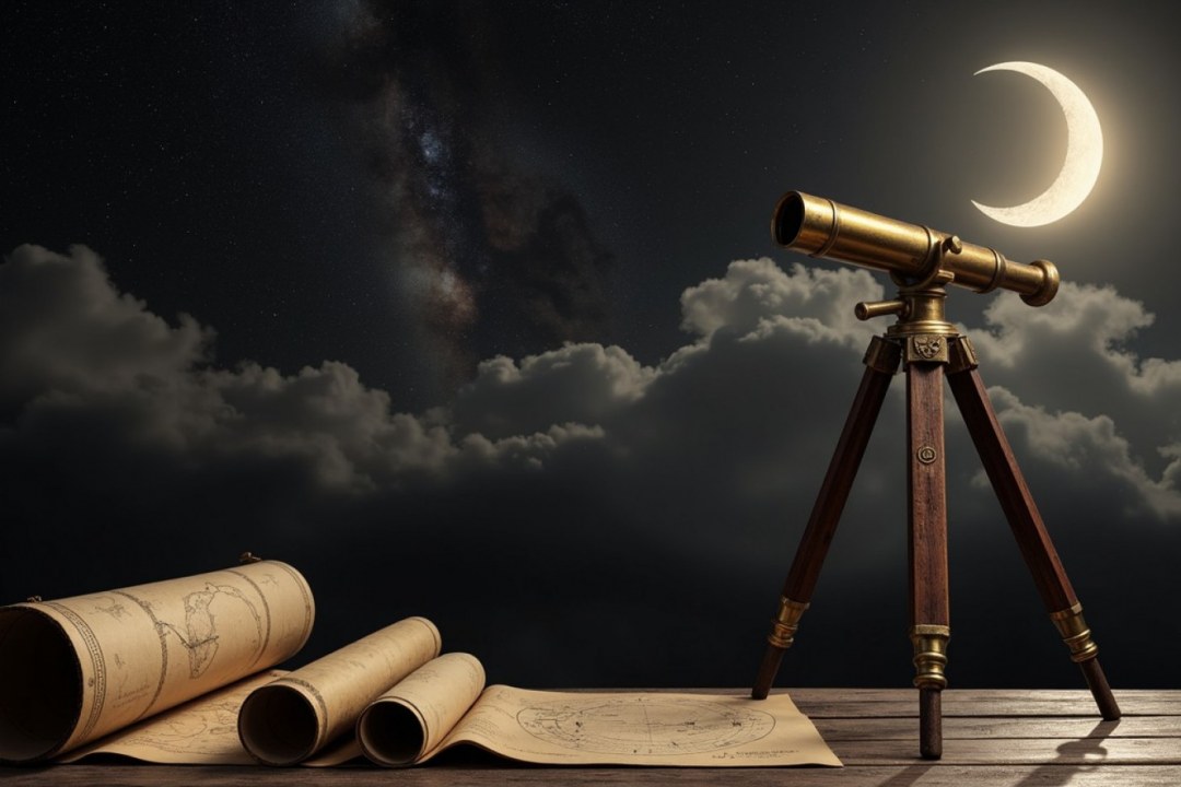 Brass Telescope Stargazer