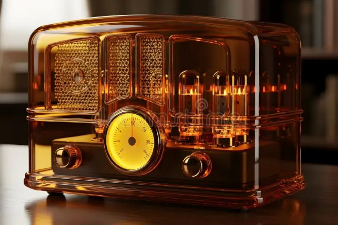 Vintage Radio Vacuum Tubes Glow