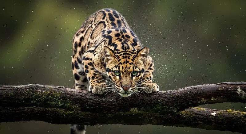 Spotted Leopard Stalking